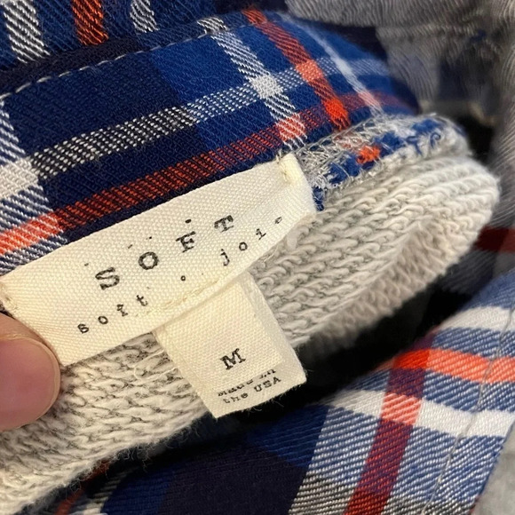 Soft Joie Diadem Sweater in Heather Grey & Porcelain size Medium Revolve - Picture 2 of 10